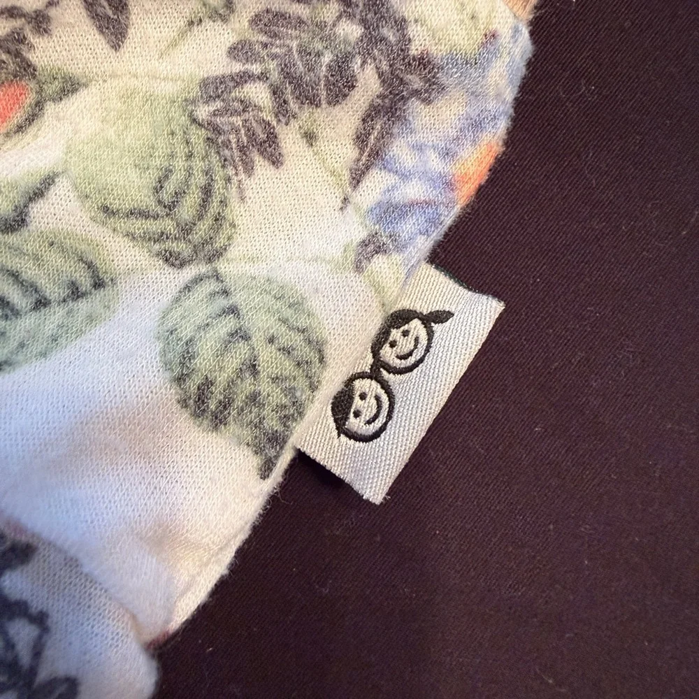 Dudis Design Floral Print Kids Headband and Bummies Set